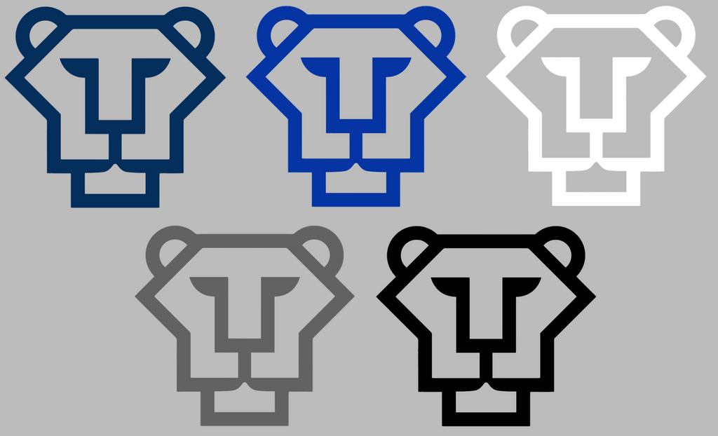 BYU Brigham Young Cougars Retro Throwback Logo Premium DieCut Vinyl Decal PICK COLOR & SIZE