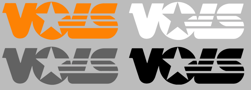 Tennessee Volunteers Retro Throwback Logo Premium DieCut Vinyl Decal PICK COLOR & SIZE