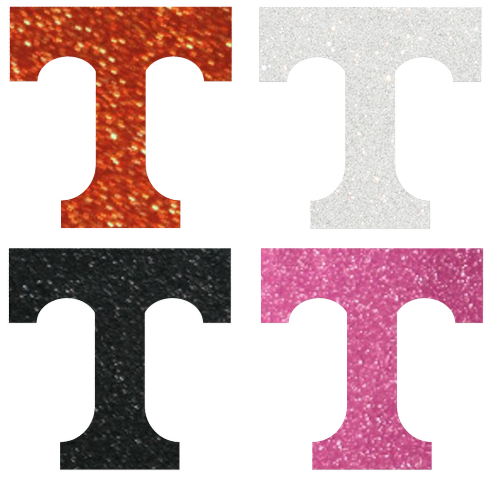 Tennessee Volunteers Metallic Sparkle Team Logo Premium DieCut Vinyl Decal PICK COLOR & SIZE