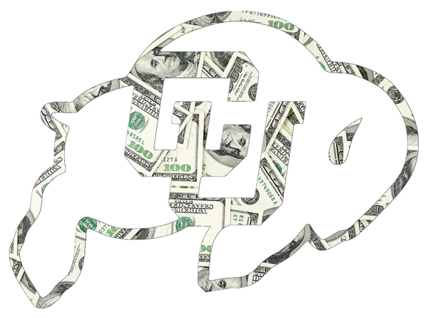 Colorado Buffaloes Team Logo Money Print Premium DieCut Vinyl Decal PICK SIZE