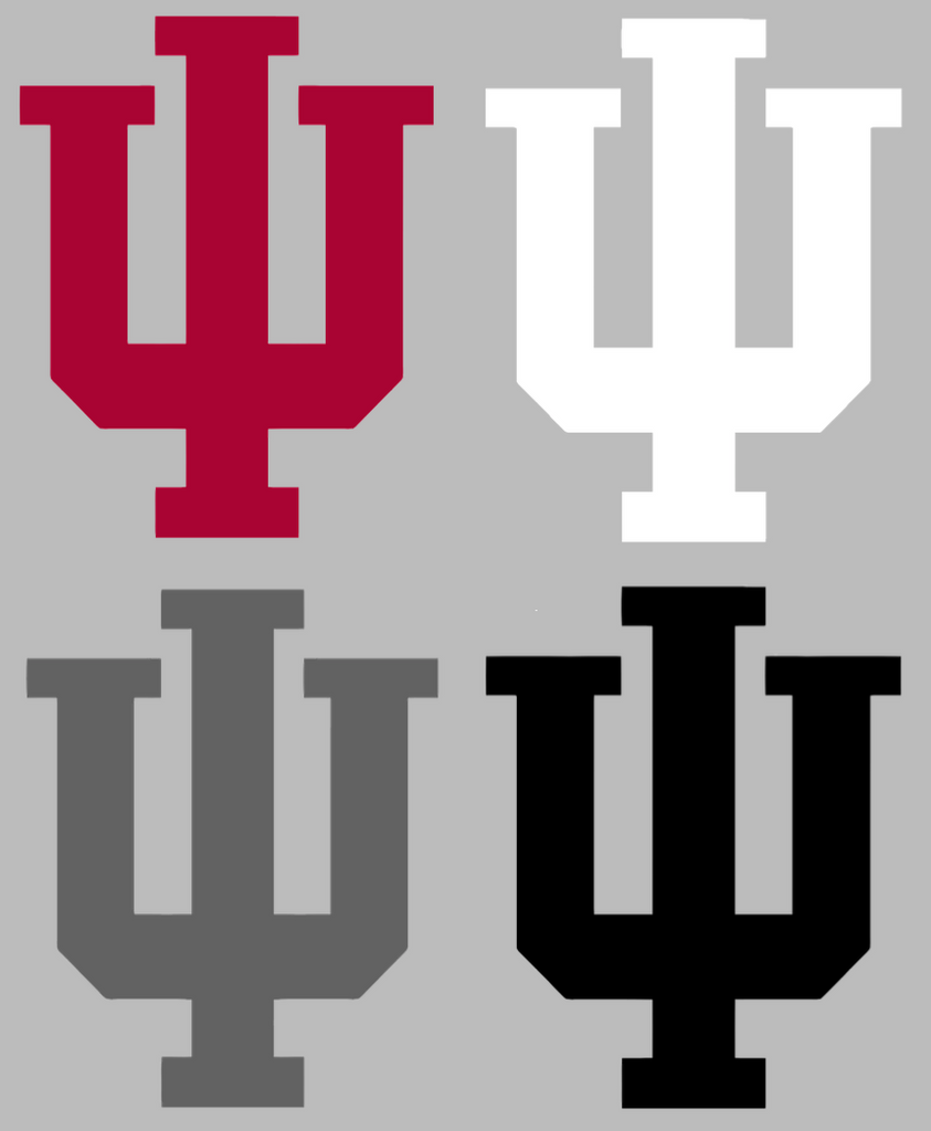 Indiana Hoosiers Team Logo Premium DieCut Vinyl Decal PICK COLOR & SIZE