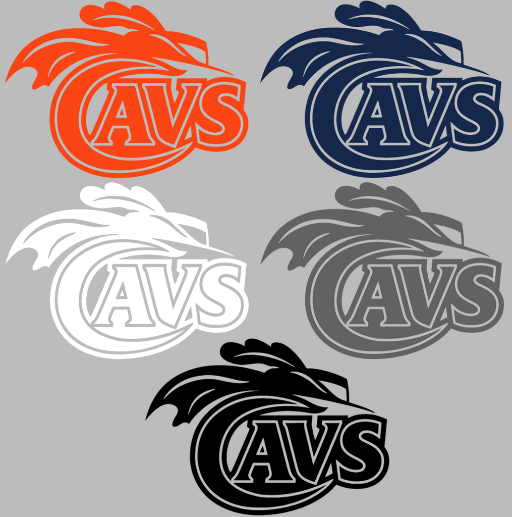 Virginia Cavaliers Retro Throwback Logo Premium DieCut Vinyl Decal PICK COLOR & SIZE