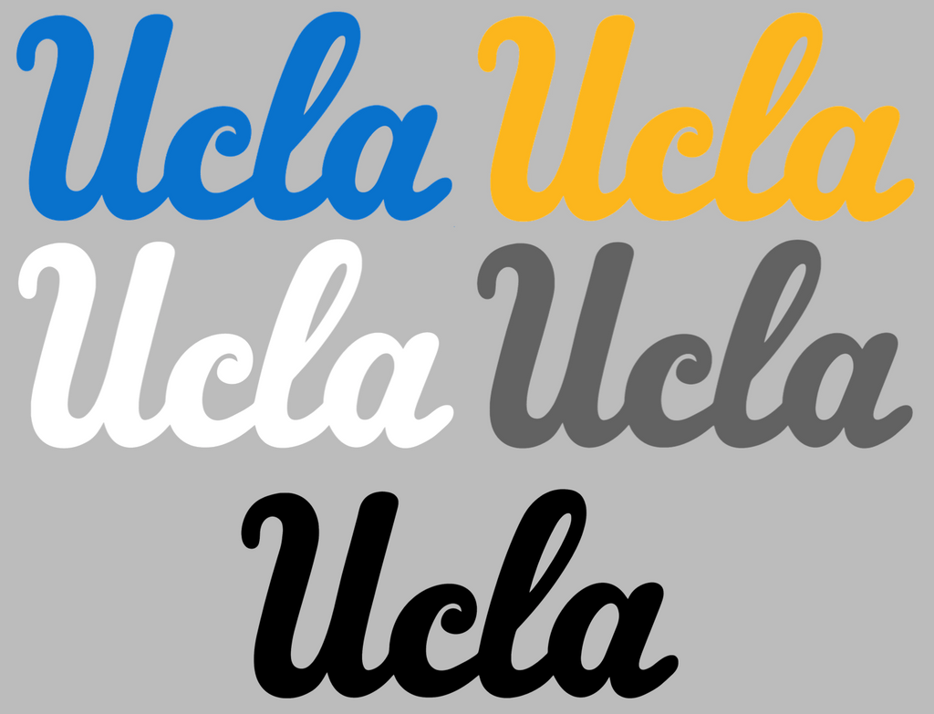 UCLA Bruins Team Logo Premium DieCut Vinyl Decal PICK COLOR & SIZE