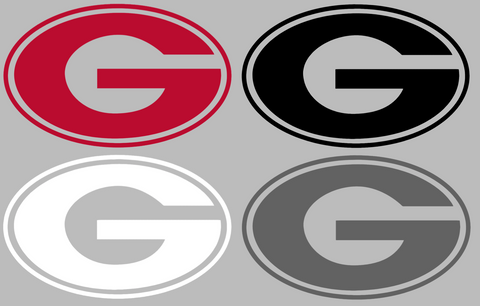 Georgia Bulldogs Team Logo Premium DieCut Vinyl Decal PICK COLOR & SIZE