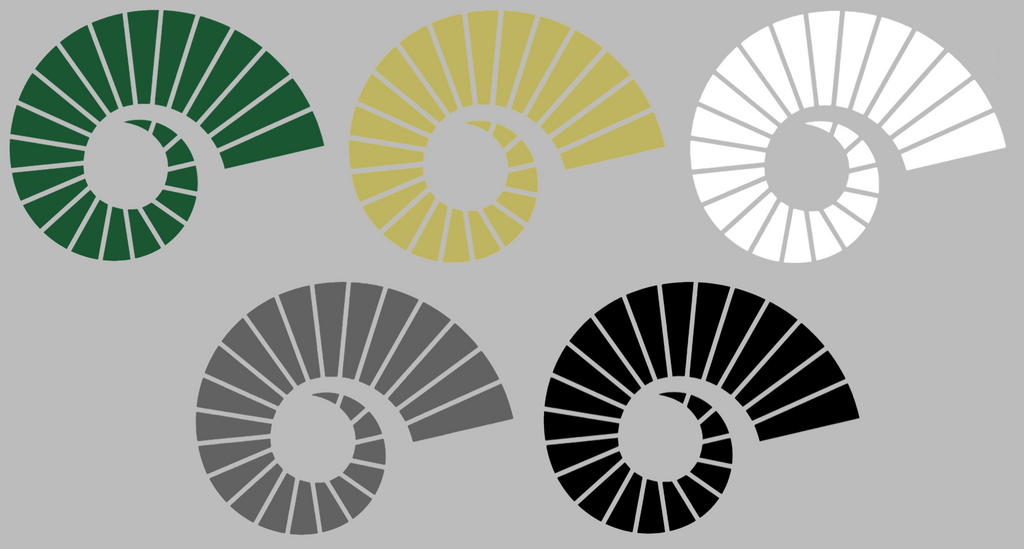 Colorado State Rams Horns Logo Premium DieCut Vinyl Decal PICK COLOR & SIZE