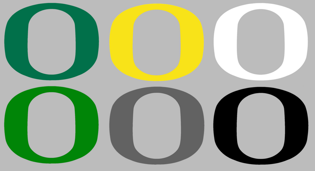 Oregon Ducks Team Logo Premium DieCut Vinyl Decal PICK COLOR & SIZE
