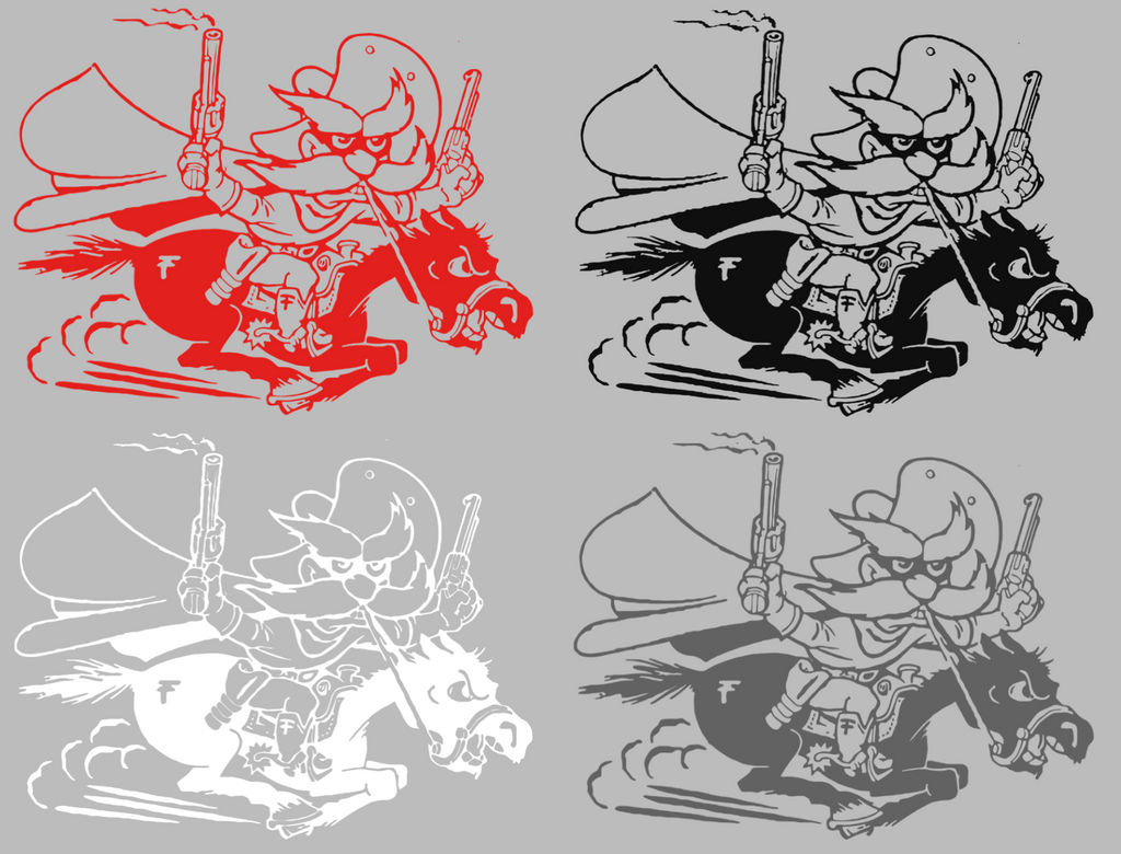 Texas Tech Red Raiders Retro Throwback Logo Premium DieCut Vinyl Decal PICK COLOR & SIZE