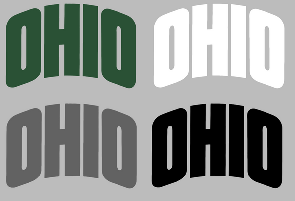 Ohio Bobcats Team Name Logo Premium DieCut Vinyl Decal PICK COLOR & SIZE