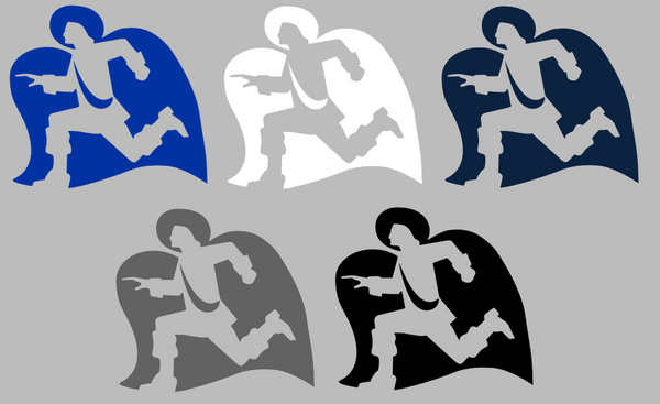Xavier Musketeers Retro Throwback Logo Premium DieCut Vinyl Decal PICK COLOR & SIZE