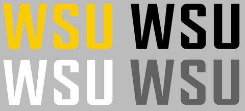 Wichita State Shockers WSU Logo Premium DieCut Vinyl Decal PICK COLOR & SIZE