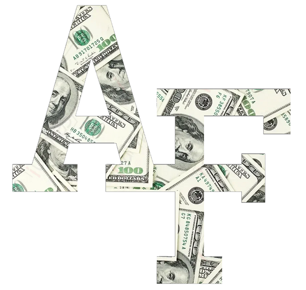 Air Force Falcons Team Logo Money Print Premium DieCut Vinyl Decal PICK SIZE