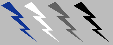 Air Force Falcons Lightning Bolt Logo Premium DieCut Vinyl Decal PICK COLOR & SIZE