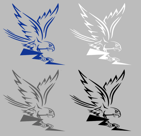 Air Force Falcons Alternate Logo Premium DieCut Vinyl Decal PICK COLOR & SIZE