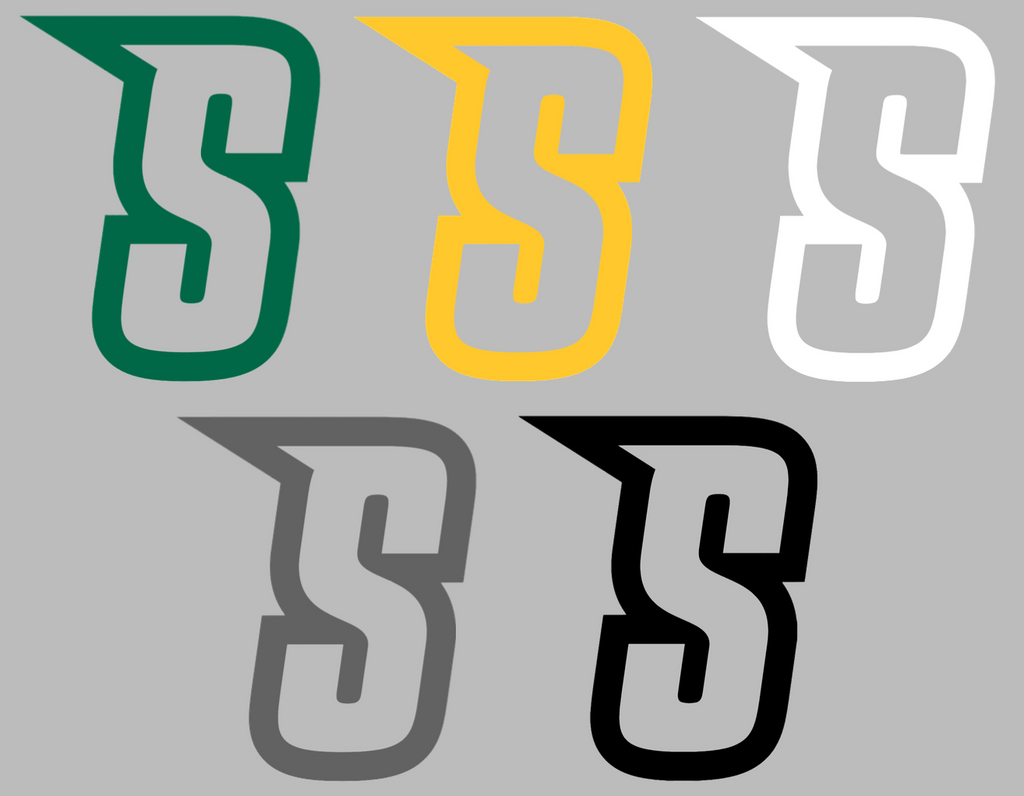 Siena Saints S Logo Premium DieCut Vinyl Decal PICK COLOR & SIZE