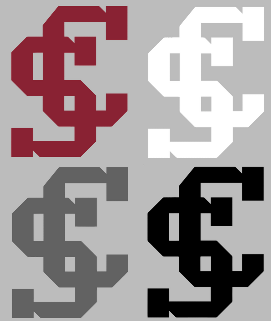 Santa Clara Broncos Team Logo Premium DieCut Vinyl Decal PICK COLOR & SIZE