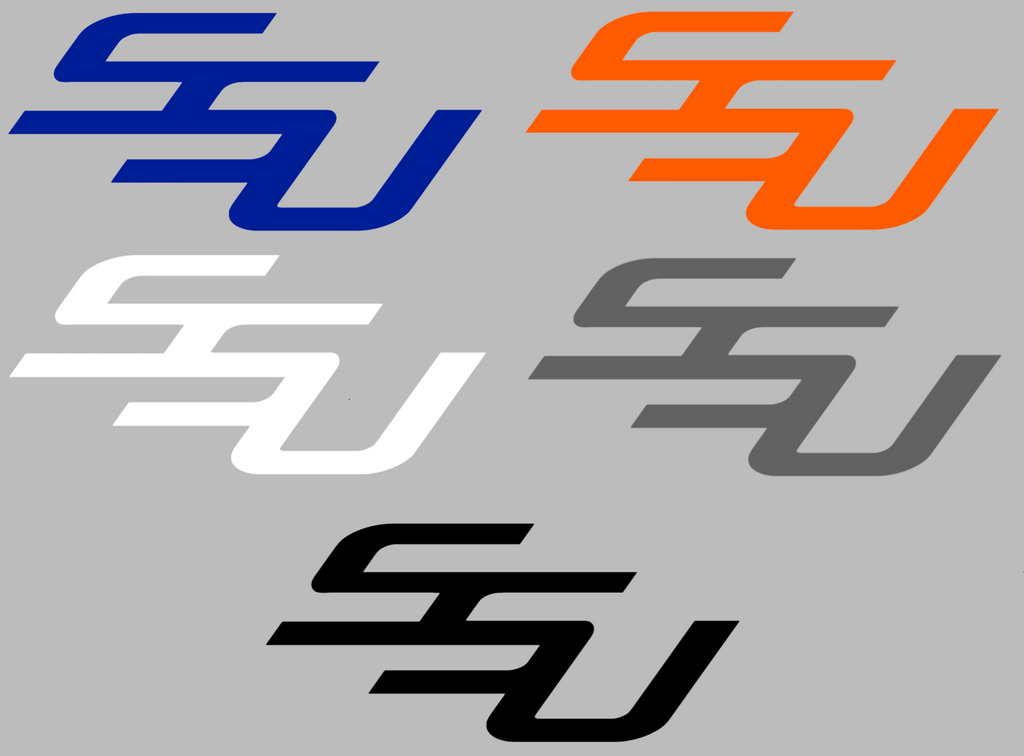 Savannah State Tigers SSU Logo Premium DieCut Vinyl Decal PICK COLOR & SIZE