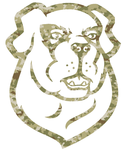 Siena Saints Team Logo Salute to Service Camouflage Camo Vinyl Decal PICK SIZE