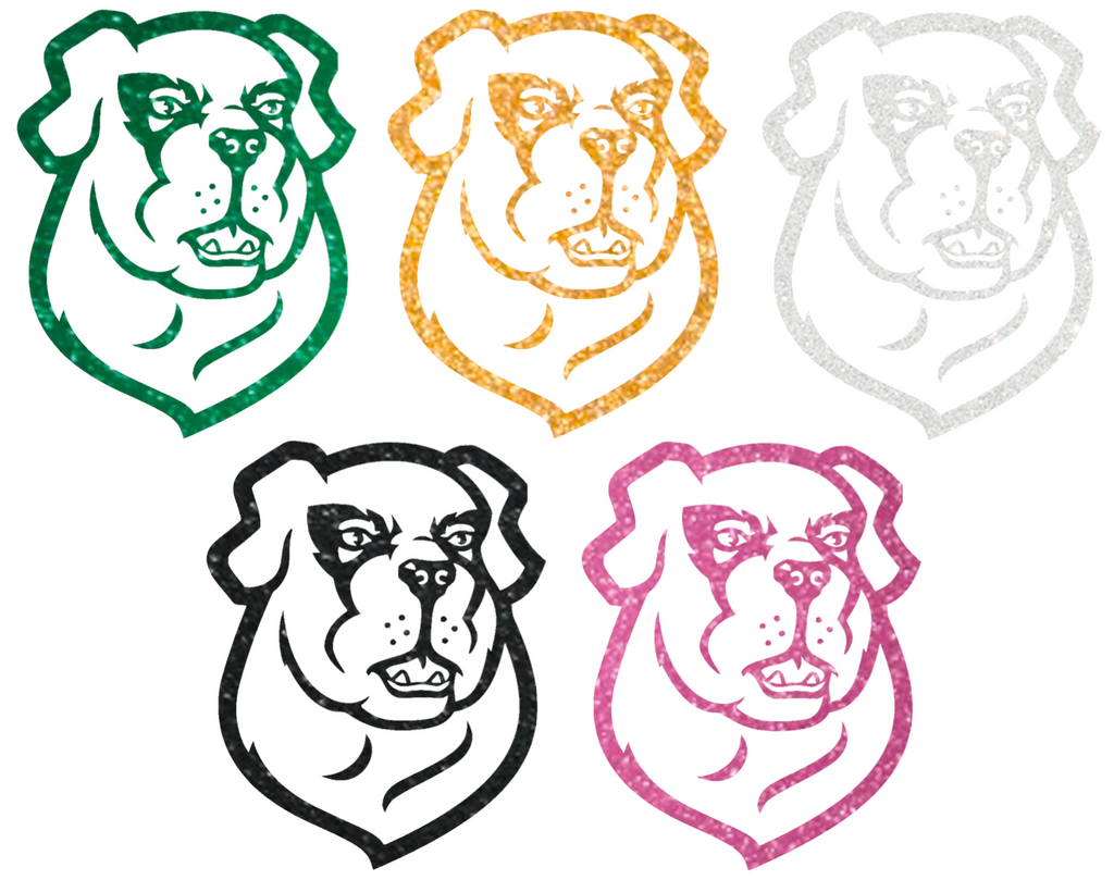 Siena Saints Metallic Sparkle Team Logo Premium DieCut Vinyl Decal PICK COLOR & SIZE