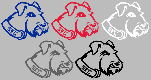 St Francis Terriers Team Logo Premium DieCut Vinyl Decal PICK COLOR & SIZE