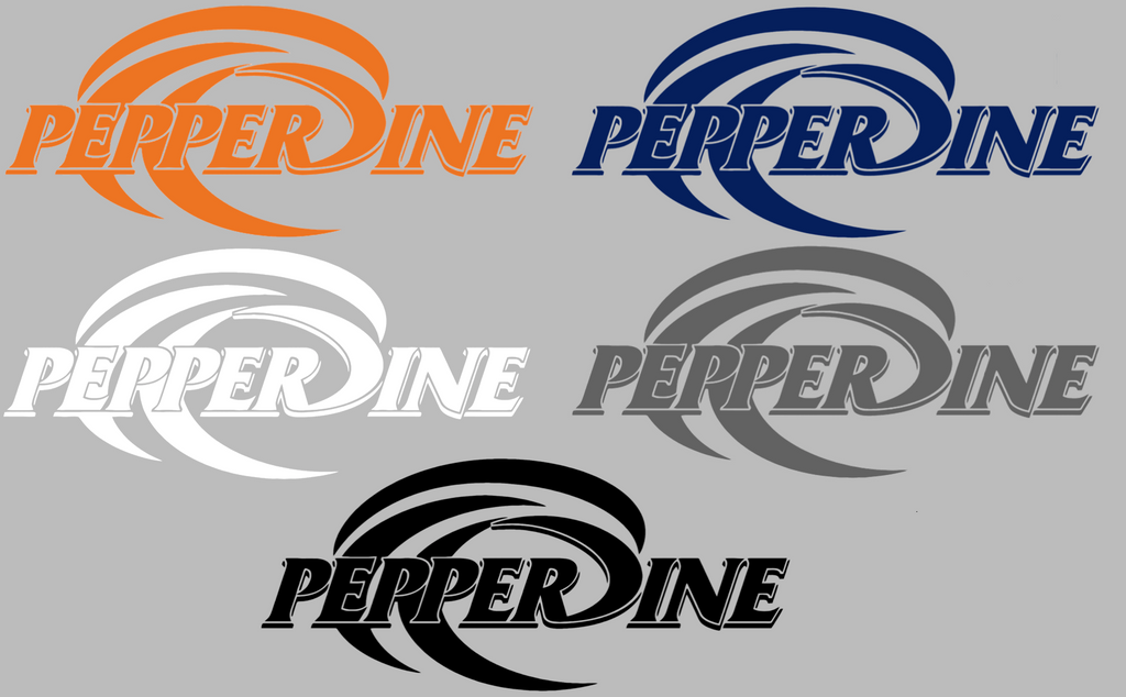 Pepperdine Waves Team Logo Premium DieCut Vinyl Decal PICK COLOR & SIZE