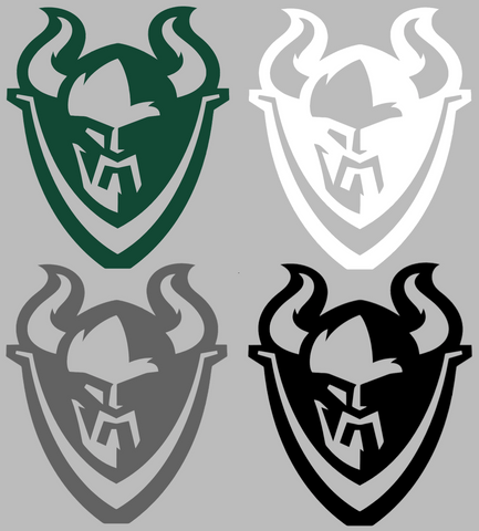 Portland State Vikings Mascot Logo Premium DieCut Vinyl Decal PICK COLOR & SIZE