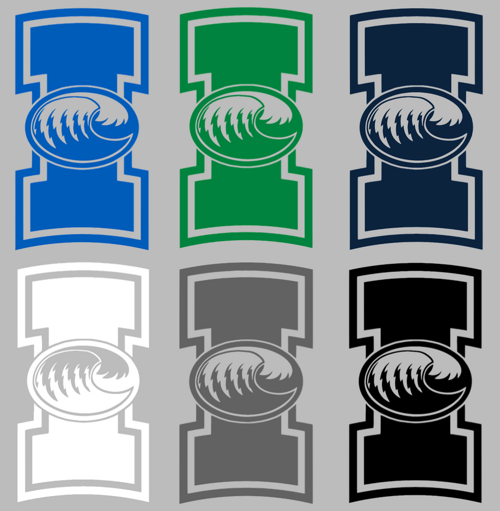 Texas A&M CC Islanders Team Logo Premium DieCut Vinyl Decal PICK COLOR & SIZE