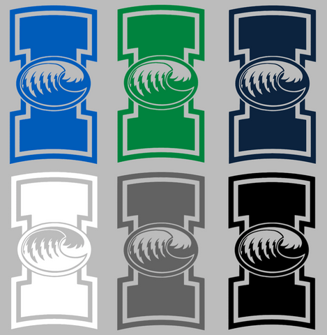 Texas A&M CC Islanders Team Logo Premium DieCut Vinyl Decal PICK COLOR & SIZE