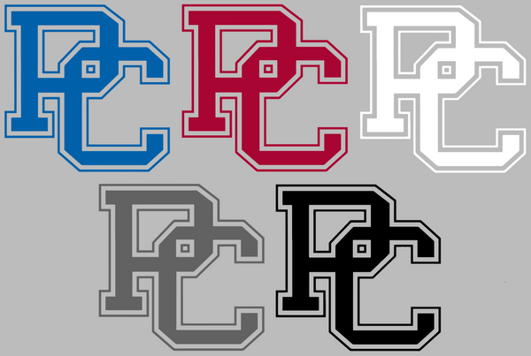 Presbyterian Blue Hose Team Logo Premium DieCut Vinyl Decal PICK COLOR & SIZE