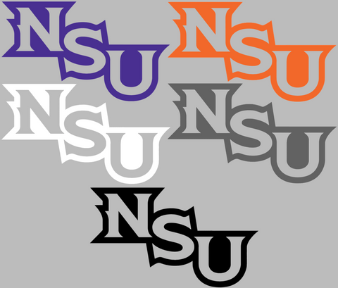 Northwestern State Demons Team Logo Premium DieCut Vinyl Decal PICK COLOR & SIZE
