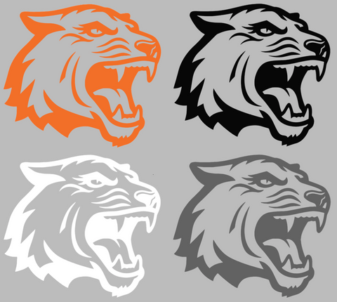 RIT Tigers Alternate Logo Premium DieCut Vinyl Decal PICK COLOR & SIZE