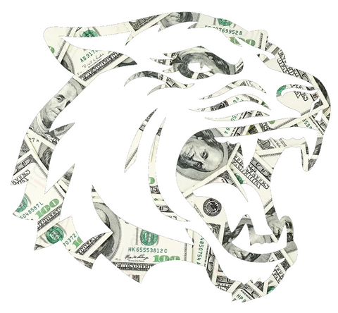 RIT Tigers Alternate Logo Money Print Premium DieCut Vinyl Decal PICK SIZE