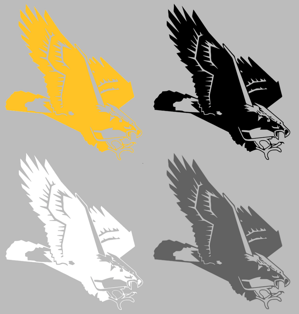 Southern Miss Mississippi Golden Eagles Retro Throwback Premium DieCut Vinyl Decal PICK COLOR & SIZE