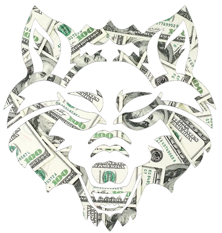 Arkansas State Red Wolves Team Logo Money Print Premium DieCut Vinyl Decal PICK SIZE