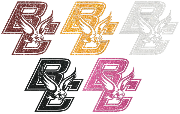 Boston College Eagles Metallic Sparkle Team Logo Premium DieCut Vinyl Decal PICK COLOR & SIZE