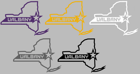 Albany Great Danes NY State Logo Premium DieCut Vinyl Decal PICK COLOR & SIZE