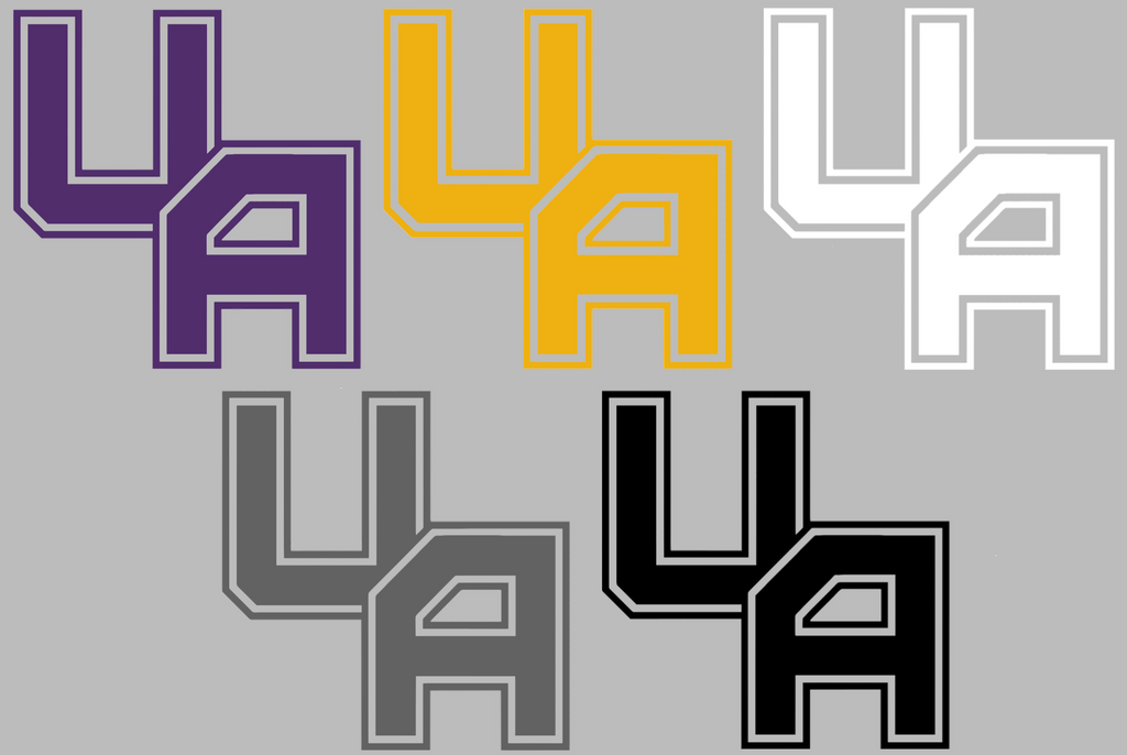 Albany Great Danes UA Logo Premium DieCut Vinyl Decal PICK COLOR & SIZE