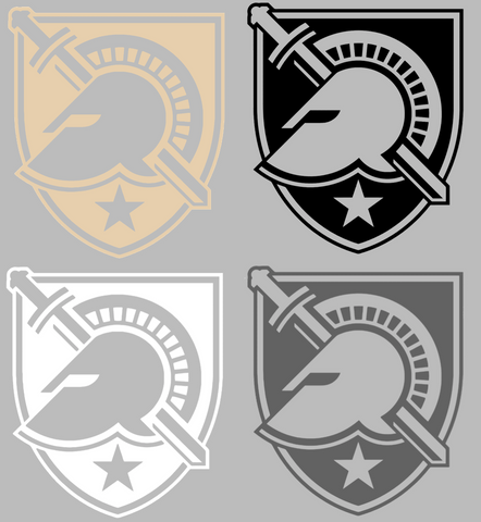 Army Black Knights Team Logo Premium DieCut Vinyl Decal PICK COLOR & SIZE