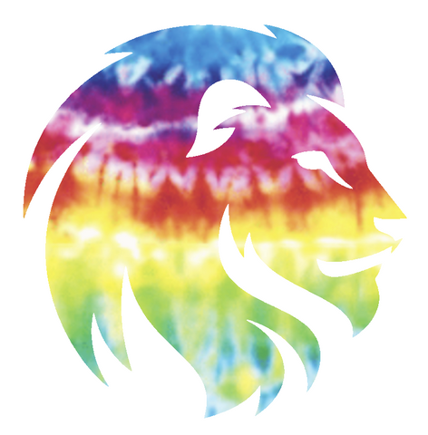 A&M Commerce Lions Team Logo Crucial Catch Cancer Tie Dye Vinyl Decal PICK SIZE