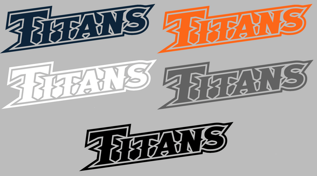 Cal State Fullerton Titans Team Logo Premium DieCut Vinyl Decal PICK COLOR & SIZE