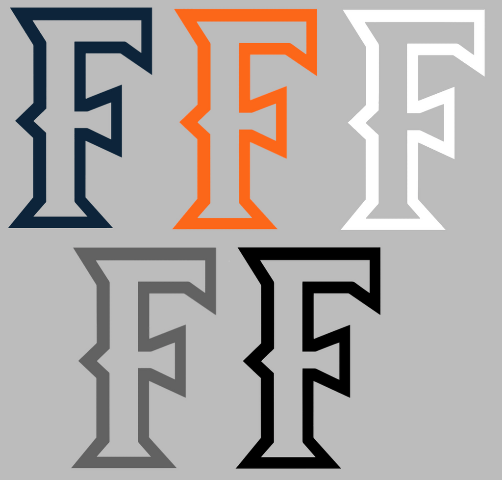 Cal State Fullerton Titans F Logo Premium DieCut Vinyl Decal PICK COLOR & SIZE