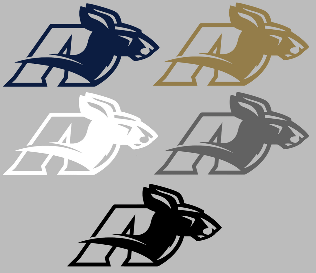 Akron Zips Retro Throwback Logo Premium DieCut Vinyl Decal PICK COLOR & SIZE