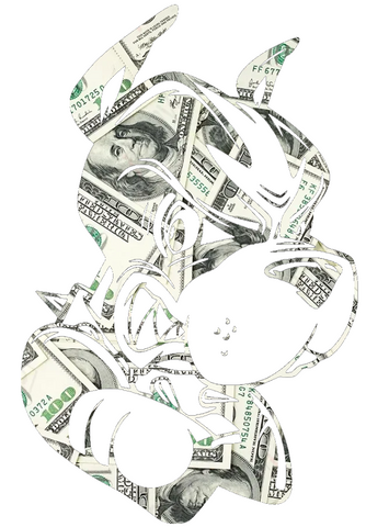Boston University Terriers Mascot Logo Money Print Premium DieCut Vinyl Decal PICK SIZE