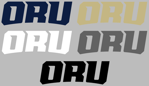 Oral Roberts Golden Eagles ORU Logo Premium DieCut Vinyl Decal PICK COLOR & SIZE