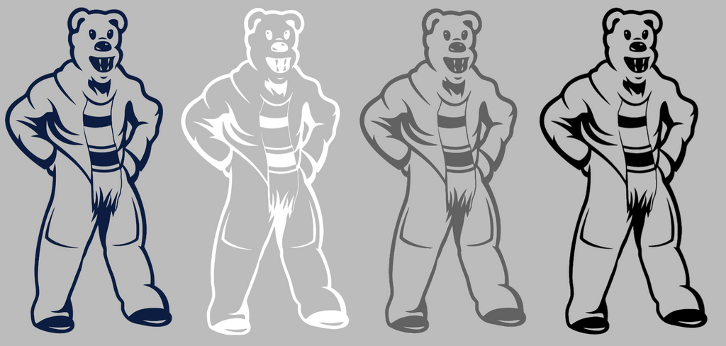 Penn State Nittany Lions Mascot Logo Premium DieCut Vinyl Decal PICK COLOR & SIZE
