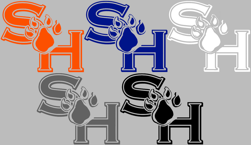 Sam Houston State Bearkats Retro Throwback Logo Premium DieCut Vinyl Decal PICK COLOR & SIZE