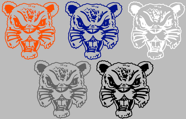 Sam Houston State Bearkats Retro Throwback Logo Premium DieCut Vinyl Decal PICK COLOR & SIZE