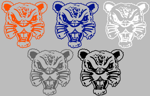 Sam Houston State Bearkats Retro Throwback Logo Premium DieCut Vinyl Decal PICK COLOR & SIZE