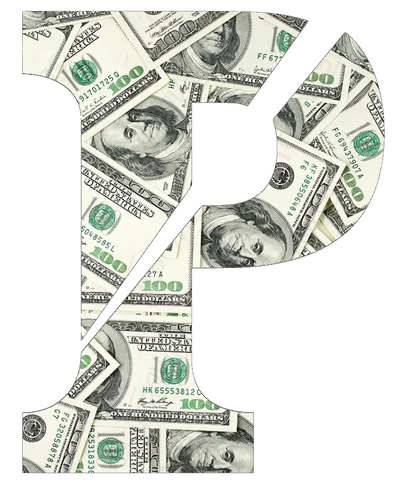 Penn Quakers P Logo Money Print Premium DieCut Vinyl Decal PICK SIZE