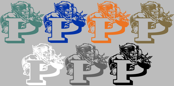 Pepperdine Waves Retro Throwback Logo Premium DieCut Vinyl Decal PICK COLOR & SIZE