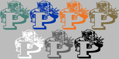 Pepperdine Waves Retro Throwback Logo Premium DieCut Vinyl Decal PICK COLOR & SIZE